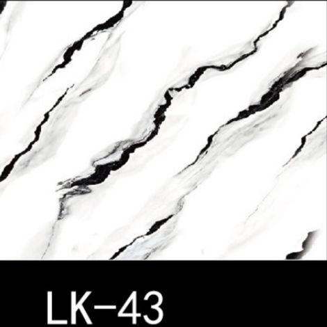 TrAdE Shop Traesio - Pannello Adesivo Effetto Marmo Bianco Venato Nero 120x300 Cm Pareti Paraschizzi Stanza -