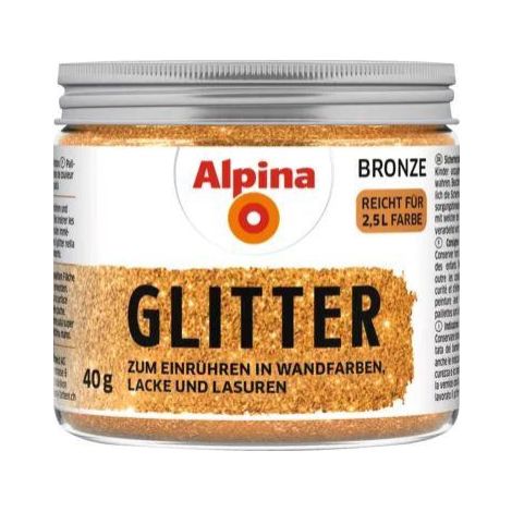 Alpina Kreativ Glitter Bronze 40g