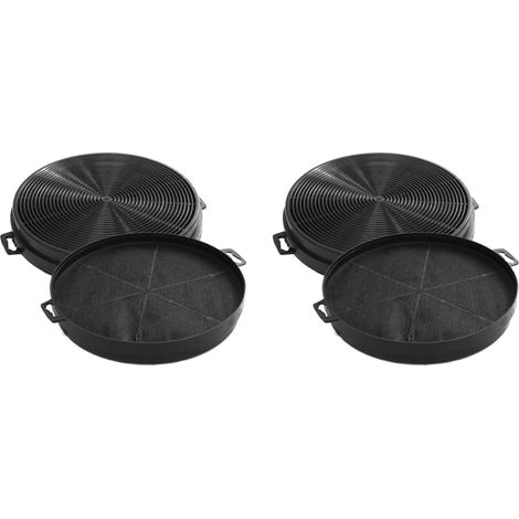 Aktivkohlefilter K600 Filter für Jan KOLBE & Baumatic Dunstabzugshauben (4 Stück)