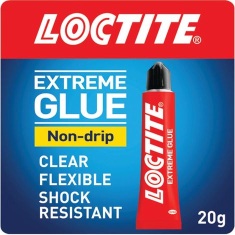 Loctite Extreme Non-Drip 20 g Transparent Liquid Contact Adhes...