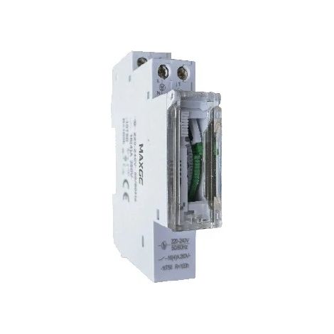 Interruttore Orario Modulare Riserva 100h YX180 MAXGE 16 A