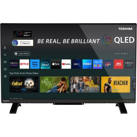 Toshiba 32QV2F63DA TV 81,3 cm 32 pollici Full HD Smart TV Nero 200 cd/m2 (1/4)