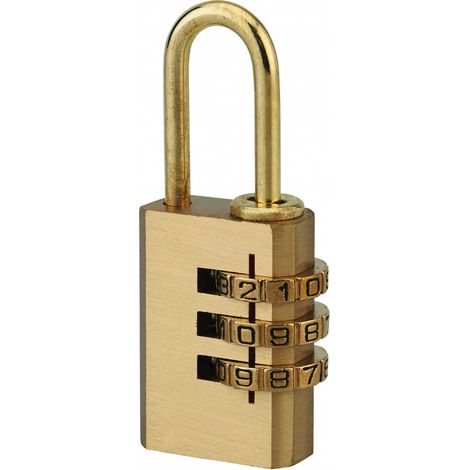 Lucchetto MACH 2 208 da 21 mm con combinazione modificabile e arco in acciaio – THIRARD (1/2)