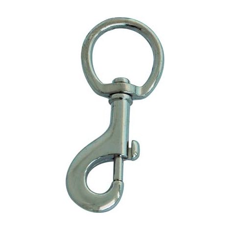 Moschettone Redine Ottone Nichelato 121 mm 5 Pezzi