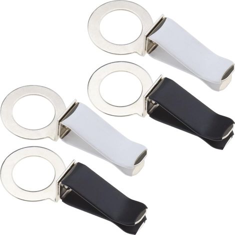 Set of 4 metal car air freshener clips for car air diffusers, car accessories, car ventilation clips, air freshener clips, 360° rotating clips (1/5)