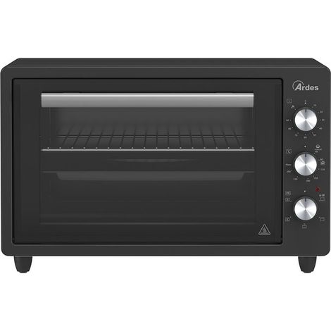 Ardes Kratos ARDKRATOS37L Elektrischer Umluftofen, 37 l, 1300 W, schwarz