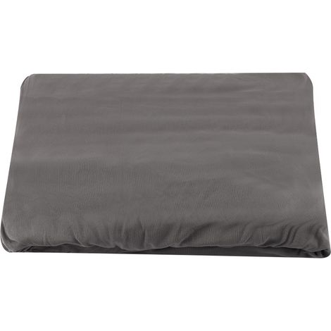 Schutzhülle für 3+2-Sitzer-Ecksofa aus Polyester, abnehmbarer grauer Möbelbezug (1/5)