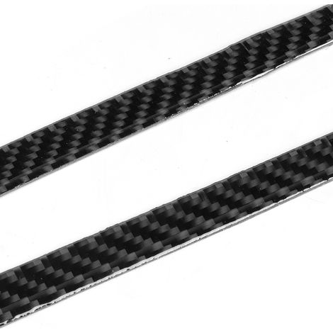 Modification pour BMW X1 E84 (11-15) : baguettes de garniture intérieure de porte en fibre de carbone (ambidextres) (1/5)