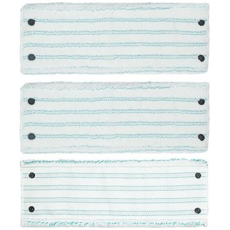 Balais Serpillères de Rechange, Serpillères en Microfibre pour Leifheit Clean Twist M Micro Duo Têtes de Recharge de Vadrouille Chiffon 3 Pièces (1/5)