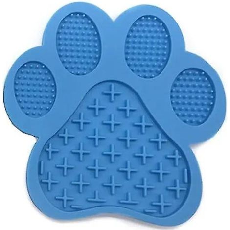Tapis à lécher Uspace pour chiens soulage l'anxiété, gamelle anti-glouton au beurre de cacahuète, ventouse murale puissante, utilisé pour le bain, le toilettage et autres besoins des animaux. (1/4)