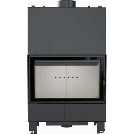 Kratki Wasserführender Kamineinsatz LUCY 16 kW Ø 200 Doppelverglasung Kamin (1/5)