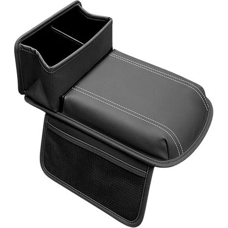 Cuscino bracciolo auto, accessori auto e organizzazione interni, cuscino bracciolo rialzato con vano portaoggetti, per SUV, camper, camion, berlina, veicolo (1/5)