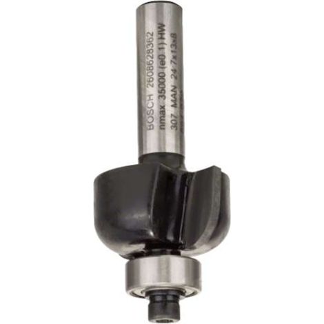 BOSCH FRESA RAGGIO CONVESSO D. 24,7 MM R. 6 MM L. 53 MM (1/2)