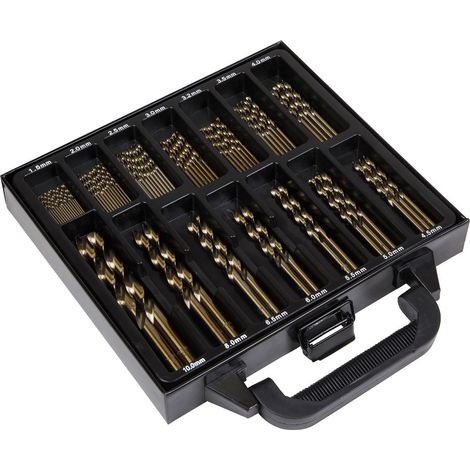 Sealey HSS Cobalt Fully Ground Drill Bit Set 99pc DBS99CB (1/3)