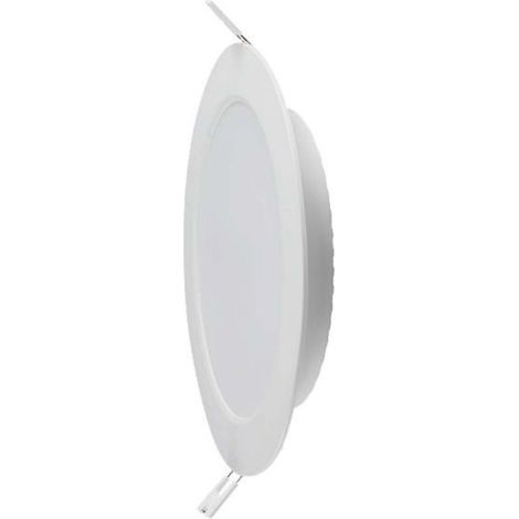 V-TAC VT-61018 Mini pannello led 18W pannello montaggio ad incasso rotondo 100lm/w luce bianco caldo 3000K - 7864
