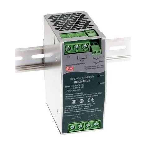 Redundanzmodul Mean Well drdn40-48 40 A 48 V