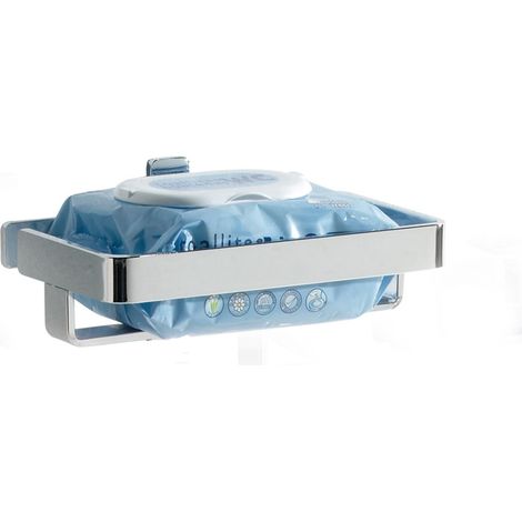 BELTRAN 21260 MILAN Contenedor Toallitas O Rollo Repuesto Cromo - ref: 064-21260