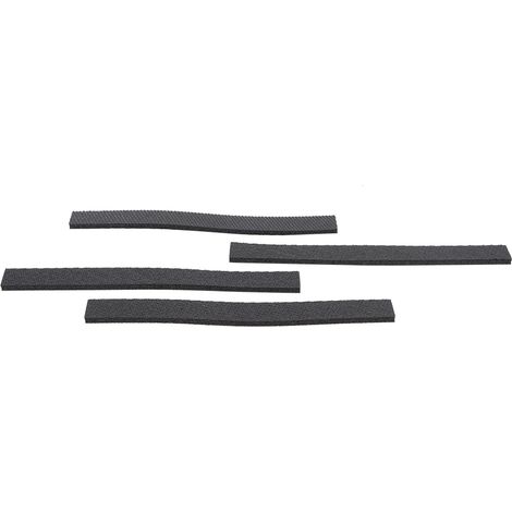 Lot de 4 pneus de rechange en cuir imitation peau de fœtus pour robot laveur de sols Braava 380t (1/5)