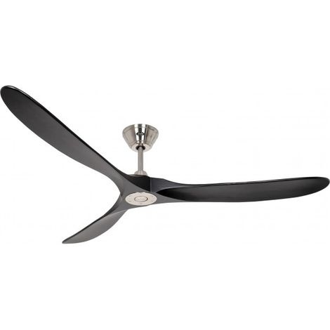 Ventilateur de plafond Eco Genuino DC 180 Chrome-Noir
