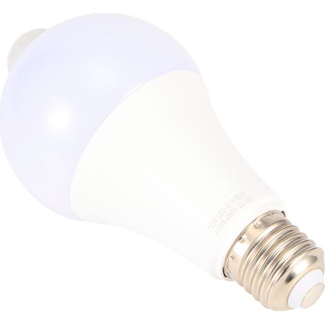 E27 Infrarot-Bewegungsmelderlampe, 12 W, für Flure, Dielen und Balkone (1/5)