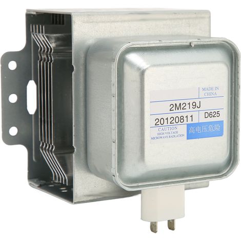 Magnétron pour four micro-ondes Midea 2M219J en acier inoxydable, remplacement précis (1/5)