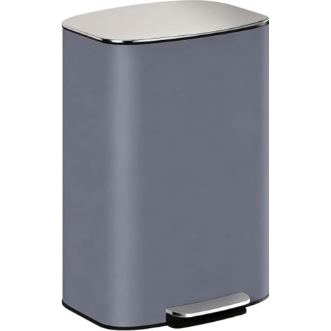 50L Stainless Steel Kitchen Trash Can with Soft-Close Lid, Stay-Open Feature, Removable Inner Bucket, Ideal for Home and Office