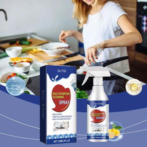 Multifunktionales Reinigungsspray für hartnäckige Flecken auf Küchenfliesen, praktisch für den Hausgebrauch – 120 ml -- DE (1/5)