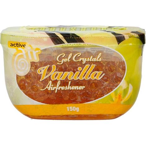 Active Air - Boules / perles de gel désodorisant 150g (vanille)