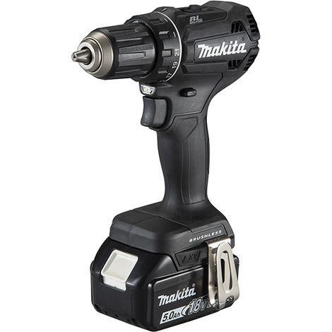 Makita – Perceuse visseuse 18V 5Ah avec 2 batteries – Moteur Brushless – Couple 50Nm – Recharge rapide 45 min – Coffret MAKPAC — vue 2