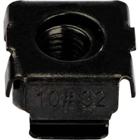 Startech Käfigmuttern Typ 10-32 Schwarz Paket 50