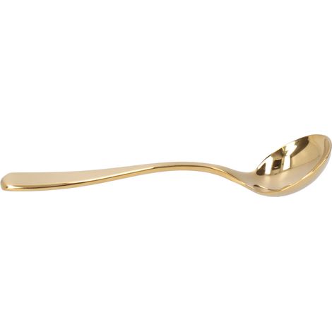 Cuillère à Dégustation de Café en Acier Inoxydable, Cuillère à Mousse de Lait, Dessert, Gâteau et Glace