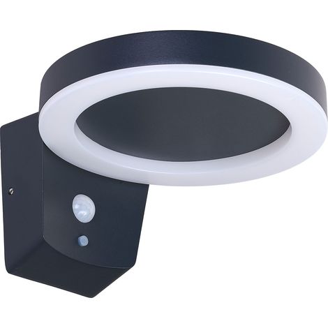 Applique ORA SOLAR gris anthracite 3000K 300lm 4,4W IP54 - EUROPOLE - 69771