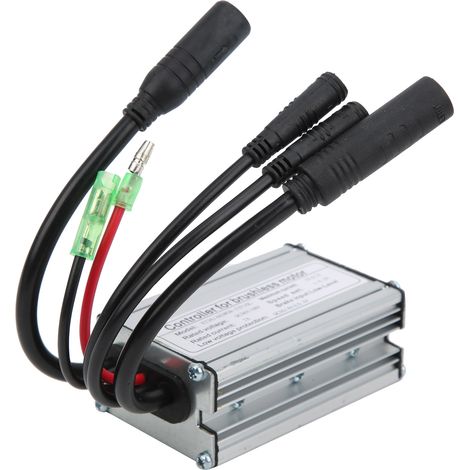 Contrôleur de moteur CC étanche KT-15A 36/48 V à 6 tubes avec ligne de lampe pour vélo électrique