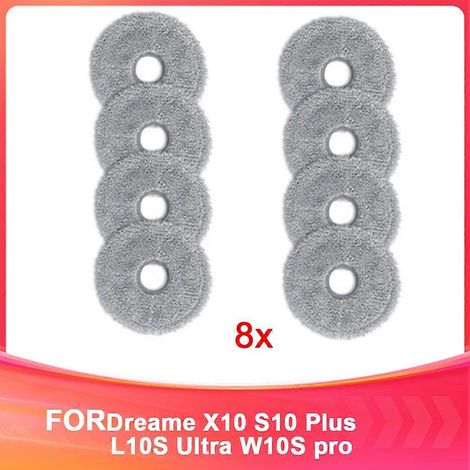 Chiffon de rechange pour accessoires de balayeuse Dreame X10 S10 Plus L10S Ultra W10S Pro