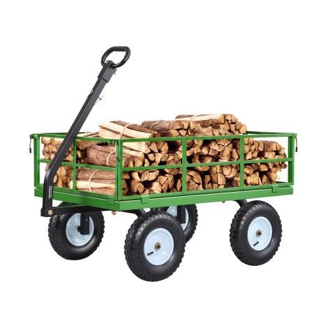 Chariot de Jardin, Chariot de Transport Acier 544 kg (1/3)