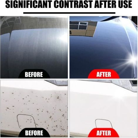 100ML Spray de revtement de Voiture Rapide Haute Protection 3 en 1 Agent de Remise Neuf de pices en PlastiqueLUSTREUR BAUME (1/4)