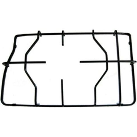 GRIGLIA DESTRA NERA PER CUCINA GAS ADATTA A FRANKE CM 42 / 39  X  23.5 -- P 1566 (1/2)