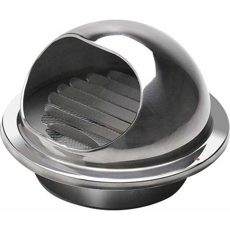 VURAHOME - Sortie d'aération Rond Grille de Ventilation en Acier Inoxydable (150mm) (1/5)