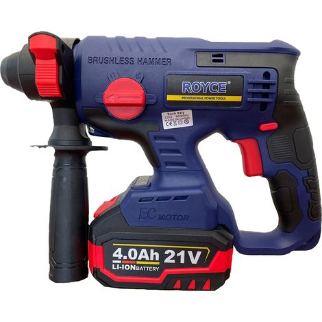 Martello Demolitore 21VTrapano Perforatore Foro 20mm Batteria 3 Funzionalita' (1/5)