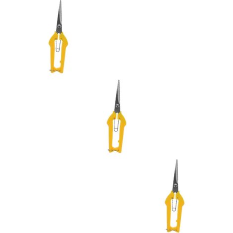 3 Pièces Cisailles à Crocheter Outil Coin Tondeuse Taille Poteaux Voilages Garniture Fraises Moulage Rasoir Tranche De Couverture Ha (1/5)
