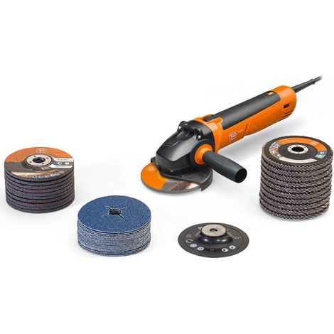 Fein Compact-Winkelschleifer CG 15-125 BL Set Heavy Duty Ø 125 mm 1.500 W - 72226762000 (1/2)