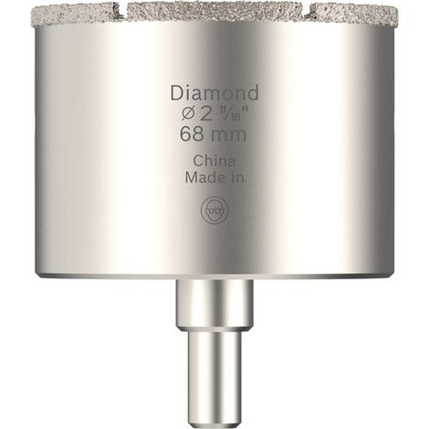Bosch Lochsäge mit Aufsteckhalter Tiles, 68 x 40 mm