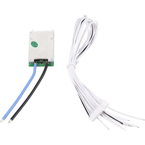 Carte de Protection BMS 48V 14S pour Batterie Lithium Ternary avec Câble, Module d'Équilibrage Charge 8A Décharge 20A