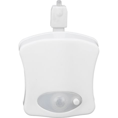 Lampe de Toilette LED Multicolore avec Capteur de Mouvement, Éclairage Nocturne pour Salle de Bain (1/5)