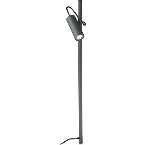Piantane - Lampade Da Terra Hub Alluminio Antracite Led 4,5W 3000K H110Cm (1/3)