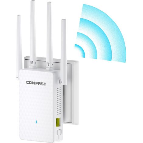 Répéteur WiFi 1200 Mbps, Amplificateur WiFi Puissant Double Bande (1/5)