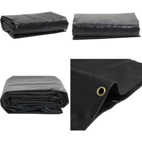 Abdeckplane Anthrazit 3x3 m 600 g/m² - Abdeckplane - Planen - Wasserdichte Plane - Wetterfeste Plane - Campingplane - Home & Living (1/5)