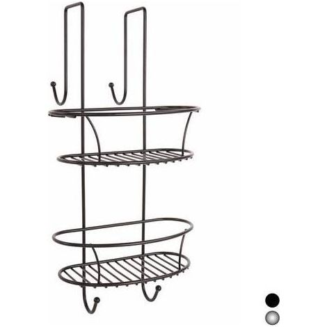 PANIER DE RANGEMENT POUR DOUCHE SPIDER Dimensions : Noir mat