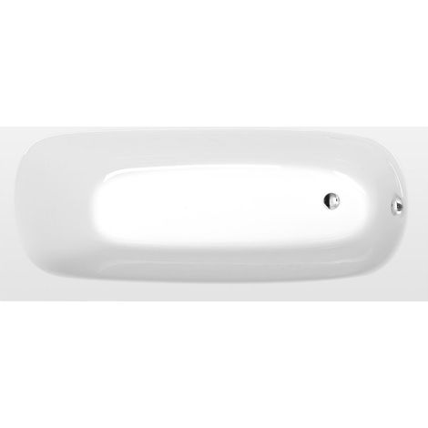 Baignoire rectangulaire EBRO 170x75x39cm, blanc (1/4)