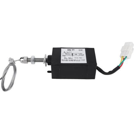 Électrovanne d'arrêt de moteur de dispositif d'extinction de moteur diesel DC 12/24 V(12V) (1/5)